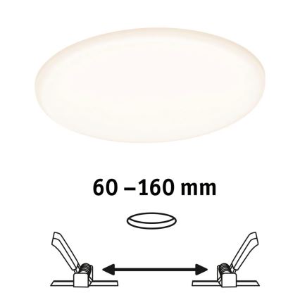 Paulmann 95386 - LED/15W IP44 Himmennettävä kylpyhuonevalo SMART VELUNA 230V