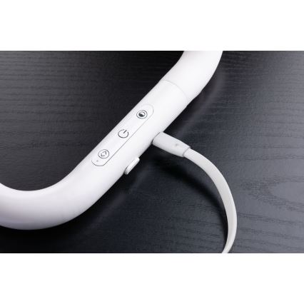 Paulmann 95423 - LED / 4,5 W himmennettävä kosketuspöytävalaisin FLEXLINK 5V / USB 4400 mAh valkoinen