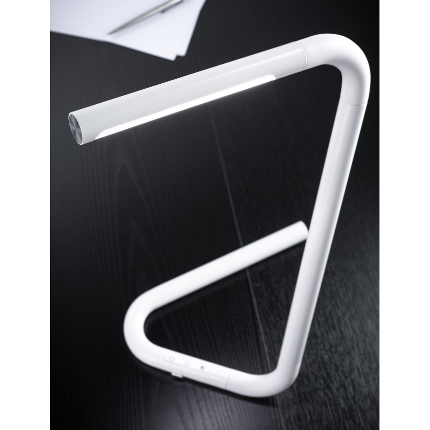 Paulmann 95423 - LED / 4,5 W himmennettävä kosketuspöytävalaisin FLEXLINK 5V / USB 4400 mAh valkoinen