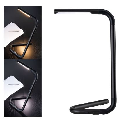 Paulmann 95424 - LED / 4,5 W himmennettävä kosketuspöytävalaisin FLEXLINK 5V / USB 4400 mAh musta