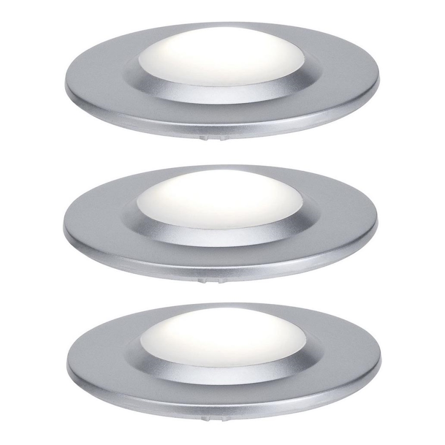 Paulmann 98872 - SETTI 3xLED/3W IP44 Kylpyhuoneen upotettu valo SPECIAL LINE 230V