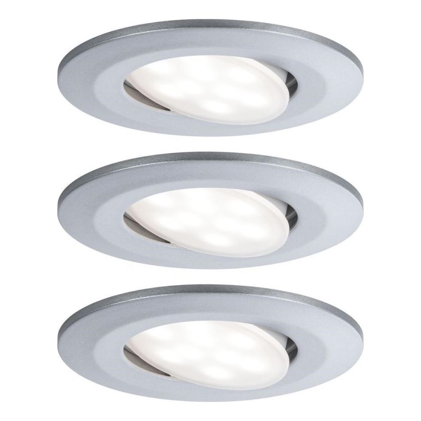 Paulmann 99933 - SETTI 3x LED/5,2W IP65 Himmennettävä kylpyhuoneen kattovalaisin 230V