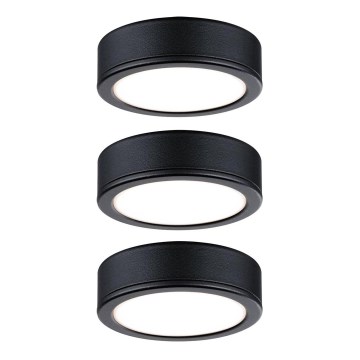 Paulmann 99990 - SETTI 3xLED/3,5W Huonekalujen valaistus PUKK 230V