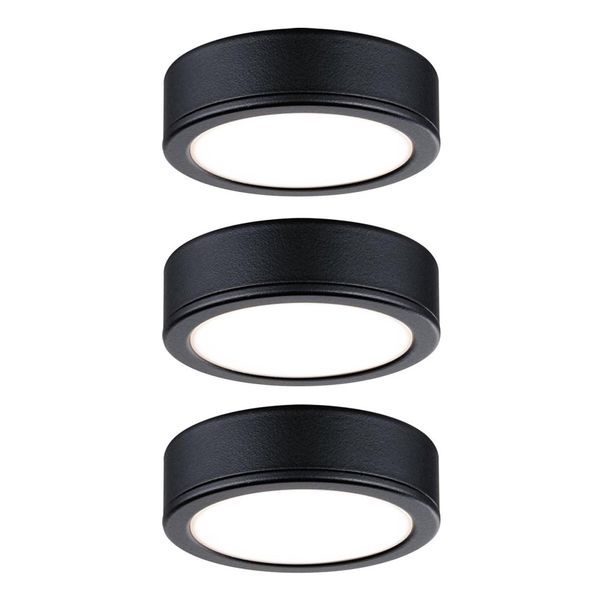 Paulmann 99990 - SETTI 3xLED/3,5W Huonekalujen valaistus PUKK 230V