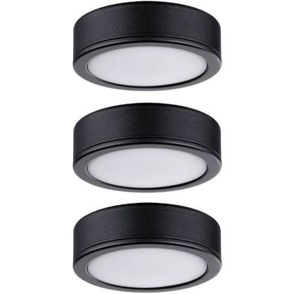 Paulmann 99990 - SETTI 3xLED/3,5W Huonekalujen valaistus PUKK 230V