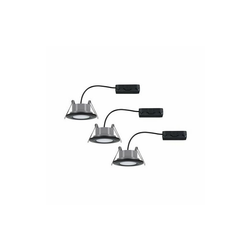 Paulmann 99991 - SETTI 3xLED/6W IP65 Kylpyhuoneen upotettu valo CALLA 230V