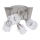 Paulmann - Nice Price 3944 - 4xGU10/10W Kohdevalo 230V