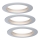 Paulmann TIP 3938 - SETTI 3xLED/4,5W Upotettava valo 230V