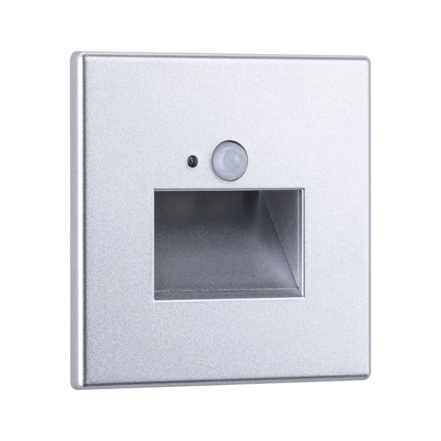 Paulmann  93134 - LED/1,2W Portaikon valo anturilla EDGE 230V mattakromi