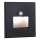 Paulmann  93135 - LED/1,2W Portaikon valo anturilla EDGE 230V musta