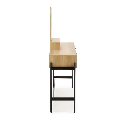 Peilipöytä CARMEN 136x104 cm beige/musta