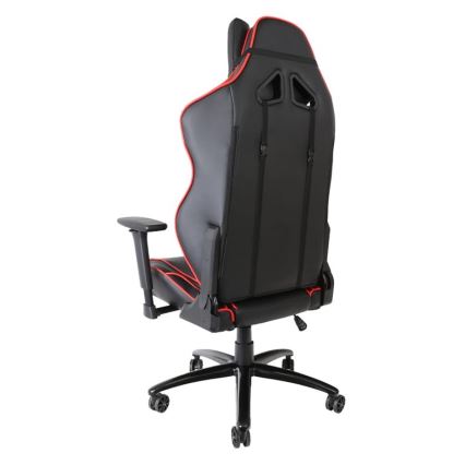 Pelituoli VARR Monza musta/punainen
