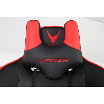 Pelituoli VARR Monza musta/punainen