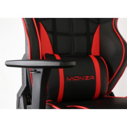 Pelituoli VARR Monza musta/punainen