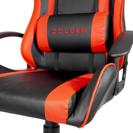 Pelituoli VARR Zolder musta/punainen