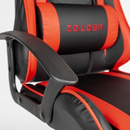 Pelituoli VARR Zolder musta/punainen