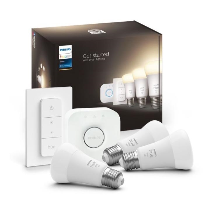 Perussetti Philips Hue WHITE 3xE27/9,5W 2700K + liitäntälaite