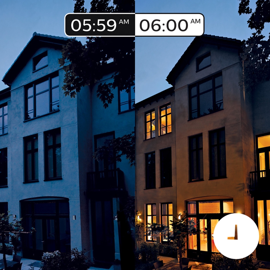 Perussetti Philips Hue WHITE AMBIANCE 3xE27/9,5W/230V