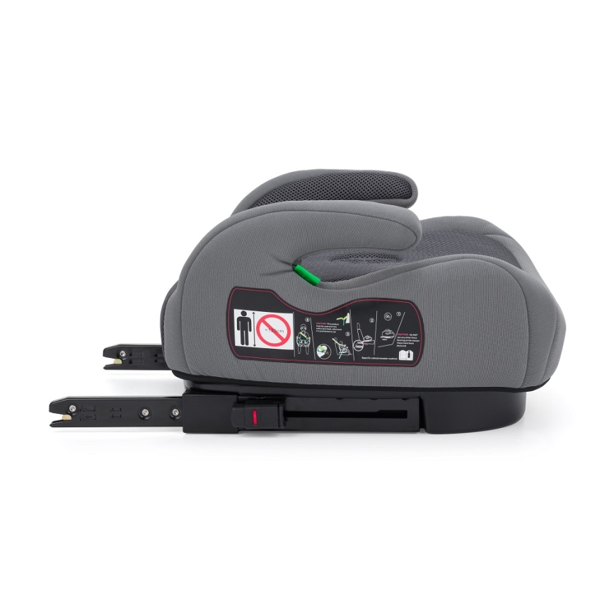 PETITE&MARS - Auton korokeistuin OPTIMUS PRO i-Koko 125-150 cm (22-36 kg) harmaa