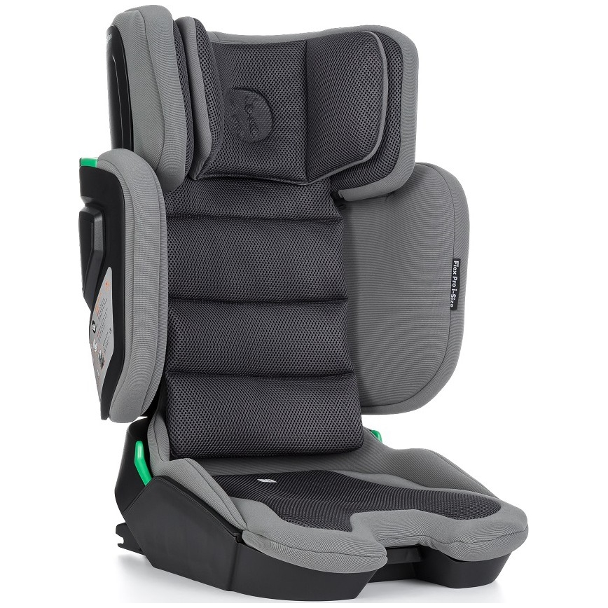 PETITE&MARS - Autonistuin FLEX PRO i-Koko 100-150 cm (15-36 kg) harmaa