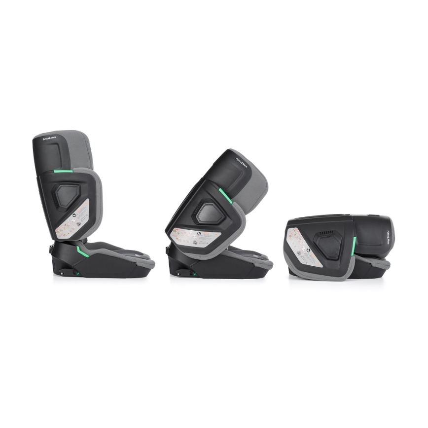 PETITE&MARS - Autonistuin FLEX PRO i-Koko 100-150 cm (15-36 kg) harmaa