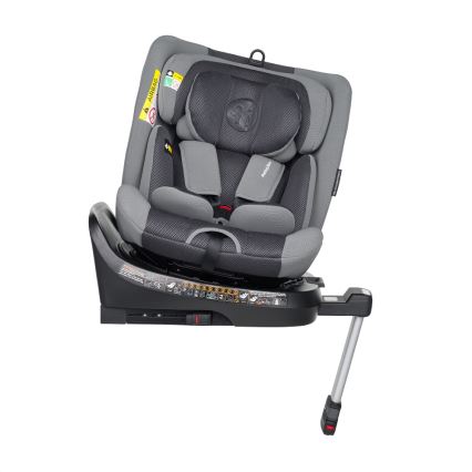 PETITE&MARS - Autonistuin TWISTGUARD PRO i-Koko 40-150 cm (0-36 kg) harmaa