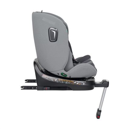 PETITE&MARS - Autonistuin TWISTGUARD PRO i-Koko 40-150 cm (0-36 kg) harmaa