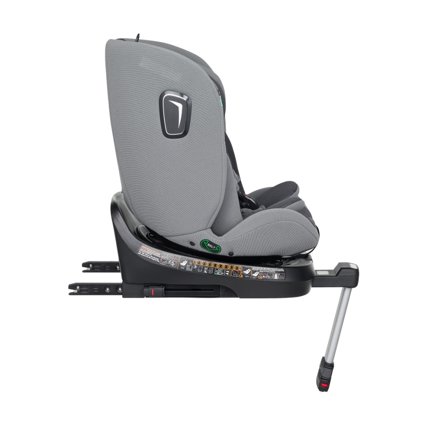 PETITE&MARS - Autonistuin TWISTGUARD PRO i-Koko 40-150 cm (0-36 kg) harmaa