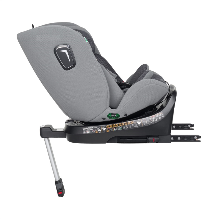 PETITE&MARS - Autonistuin TWISTGUARD PRO i-Koko 40-150 cm (0-36 kg) harmaa