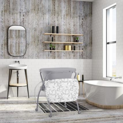 PETITE&MARS - Hoitopöytä ja kylpyamme SPA 3in1 harmaa