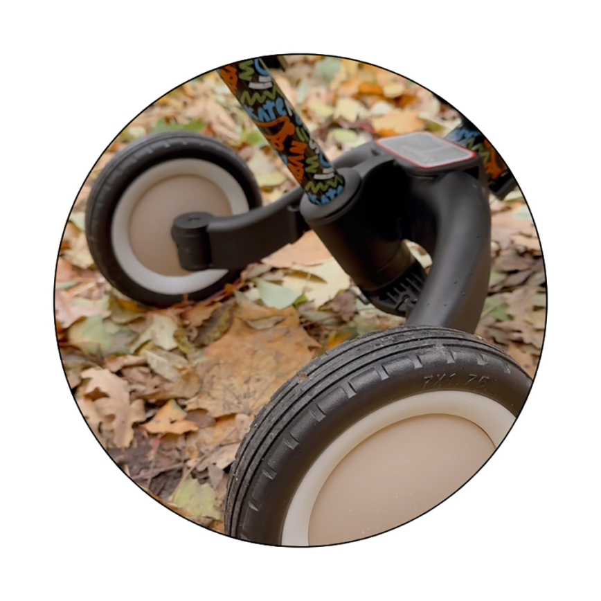 PETITE&MARS - Lasten 5-in-1 kolmipyörä TURBO LIMITED City Beat