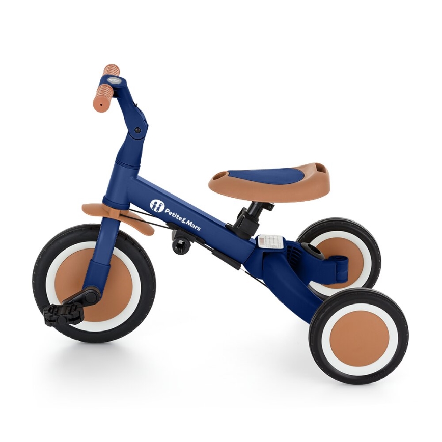 PETITE&MARS - Lasten kolmipyörä 5in1 TURBO Enigmatic Blue