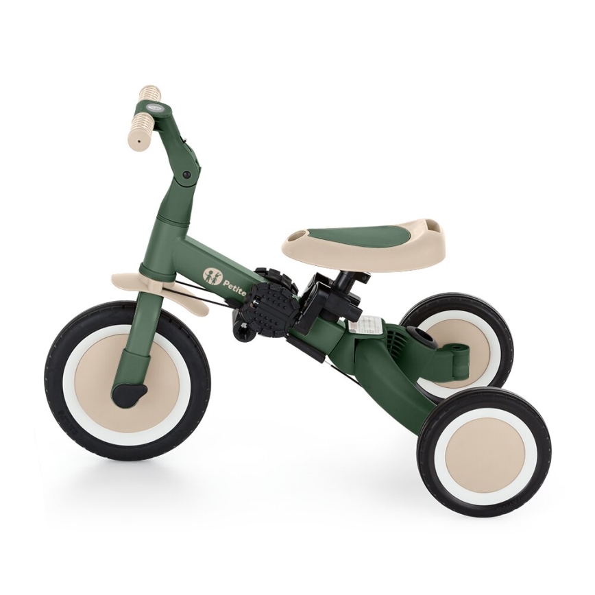 PETITE&MARS - Lasten kolmipyörä 5in1 TURBO Misty Green