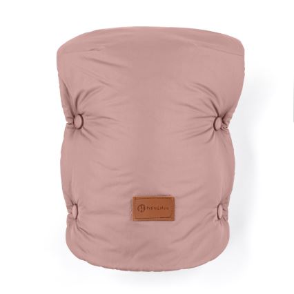 PETITE&MARS - SETTI Vauvan jalkapeite 3in1 JIBOT + käsisuojat rattaille JASIE pinkki