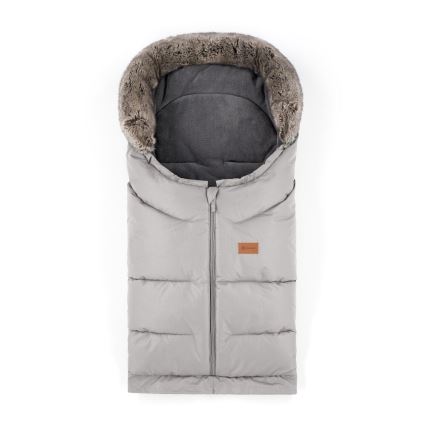 PETITE&MARS-SETTI Vauvan jalkapeite 4in1 ARCTIC + rattaiden käsisuoja FURRY Champagne Shower