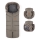 PETITE&MARS - SETTI Vauvan jalkapeite 4in1 ARCTIC + rattaiden käsisuoja FURRY Mocha Mousse