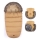 PETITE&MARS - SETTI Vauvan jalkapeite 4in1 COMFY + rattaiden käsisuoja FURRY Elegant Caramel