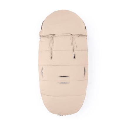 PETITE&MARS - SETTI Vauvan jalkapeite 4in1 COMFY + rattaiden käsisuoja FURRY Ruusu Petal