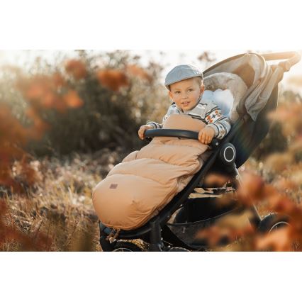 PETITE&MARS - Vauvan jalkapeite 4in1 COMFY Elegant Caramel/Beige ruskea