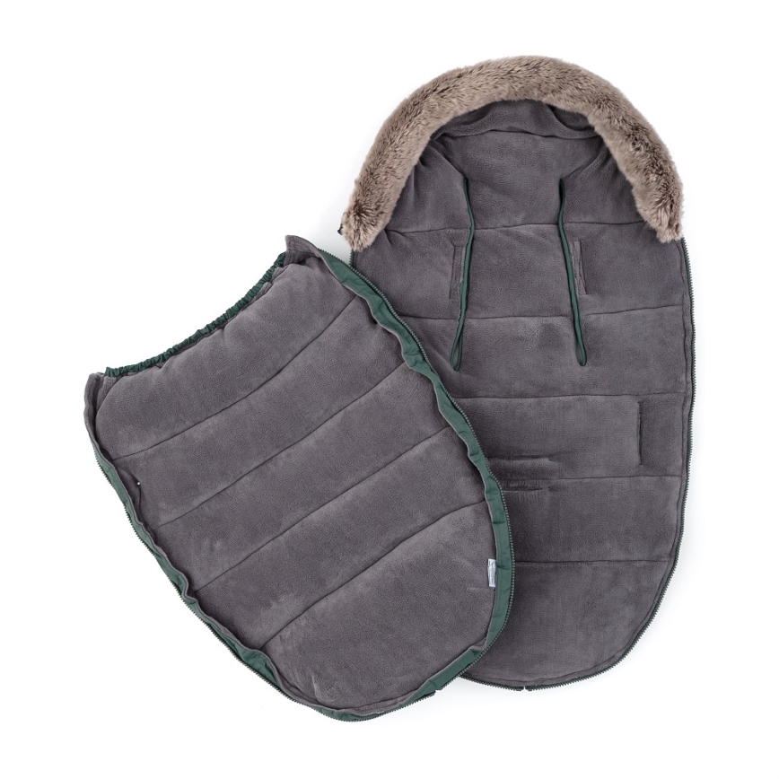 PETITE&MARS - Vauvan jalkapeite 4in1 COMFY Veritable Khaki vihreä