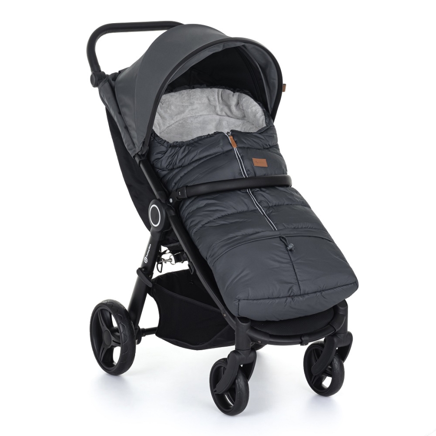 PETITE&MARS - Vauvan makuupussi 3in1 JIBOT harmaa