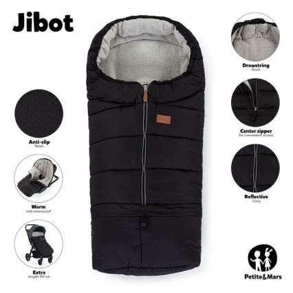 PETITE&MARS - Vauvan peite jaloille 3in1 JIBOT ruskea