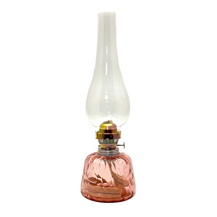 Petrolilamppu POLY 38 cm kuparinen