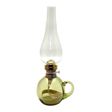 Petrolilamppu SOFIE 38 cm metsänvihreä
