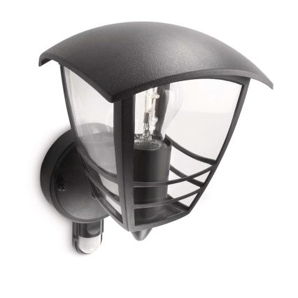 Philips - Ulkoseinävalaisin anturilla 1xE27/60W IP44