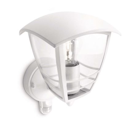 Philips - Ulkoseinävalaisin anturilla 1xE27/60W IP44