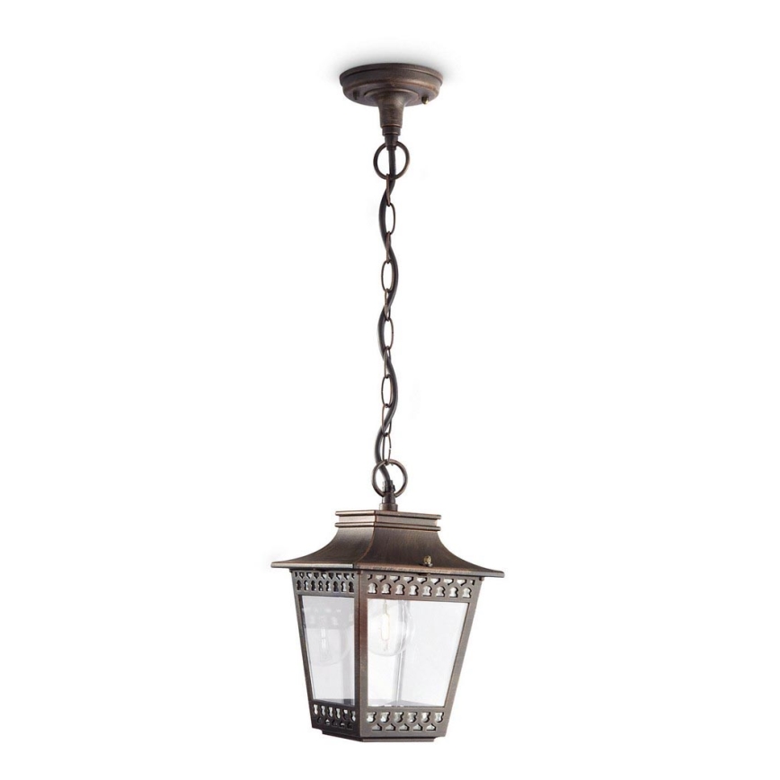 Philips 15406/86/PN - Ulkokattokruunu HEDGE 1xE27/60W/230V IP44