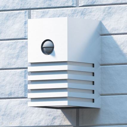 Philips - Ulkoseinävalaisin sensorilla E27/20W IP44