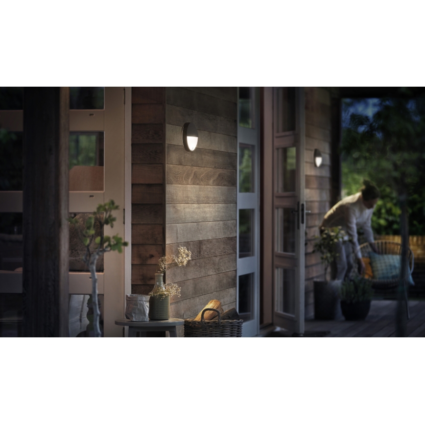 Philips - LED-ulkovalo sensorilla LED/6W IP44