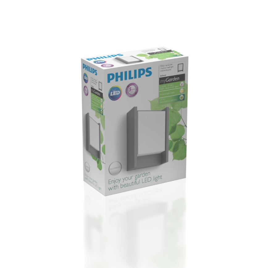 Philips - LED-ulkoseinävalaisin LED/6W/230V 2700K IP44